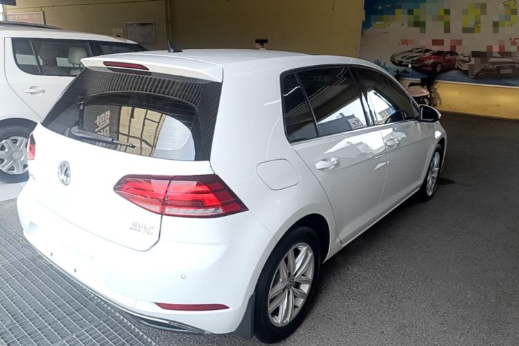 Used Volkswagen Golf 2019 280TSI DSG Comfort Version China VI Standard Rear Right 45 Deg