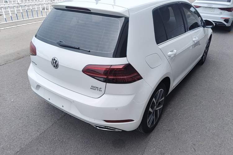 Used Volkswagen Golf 2019 280TSI DSG Luxury Version China V Standard Rear Right 45 Deg