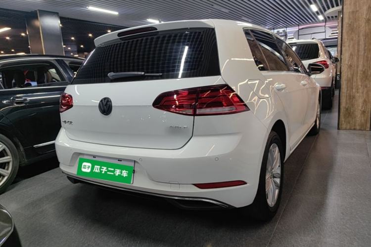 Used Volkswagen Golf 2019 280TSI DSG Comfort Version China V Standard Rear Right 45 Deg