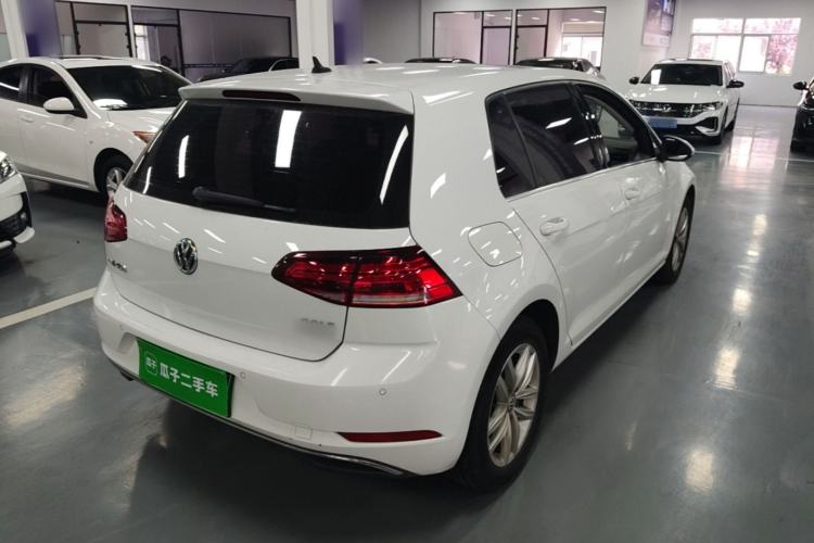 Used Volkswagen Golf 2019 280TSI DSG Comfort Version China V Standard Rear Right 45 Deg