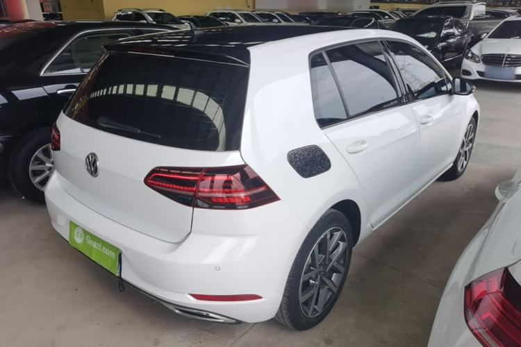 Used Volkswagen Golf 2019 280TSI DSG Luxury Version China VI Standard Rear Right 45 Deg