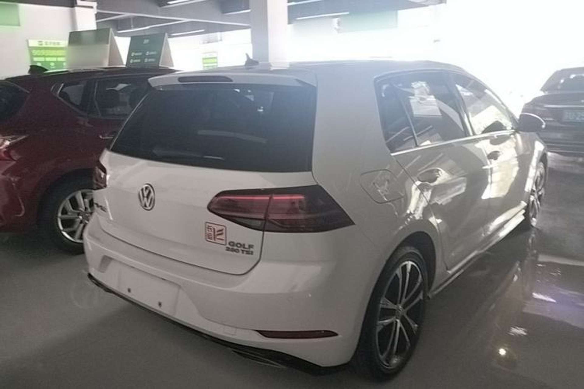 Used Volkswagen Golf 2019 280TSI DSG R-Line China VI Standard Rear Right 45 Deg