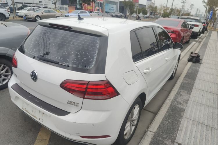 Used Volkswagen Golf 2019 280TSI DSG Comfort Version China VI Standard Rear Right 45 Deg