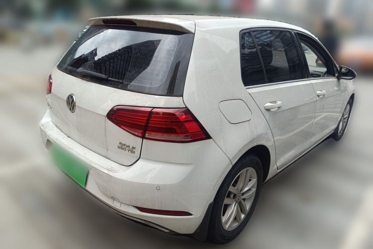 Used Volkswagen Golf 2019 280TSI DSG Comfort Version China VI Standard Rear Right 45 Deg
