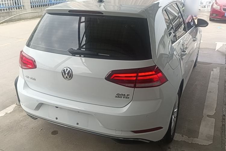 Used Volkswagen Golf 2019 280TSI DSG Comfort Version China V Standard Rear Right 45 Deg