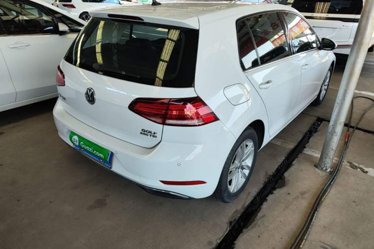 Used Volkswagen Golf 2019 280TSI DSG Comfort Version China V Standard Rear Right 45 Deg