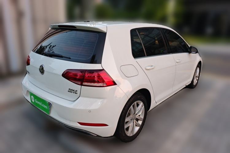 Used Volkswagen Golf 2019 280TSI DSG Comfort Version China V Standard Rear Right 45 Deg