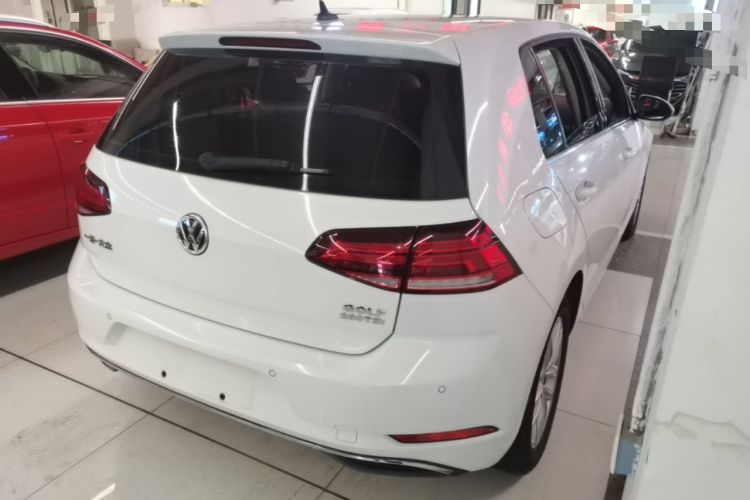 Used Volkswagen Golf 2019 280TSI DSG Comfort Version China VI Standard Rear Right 45 Deg