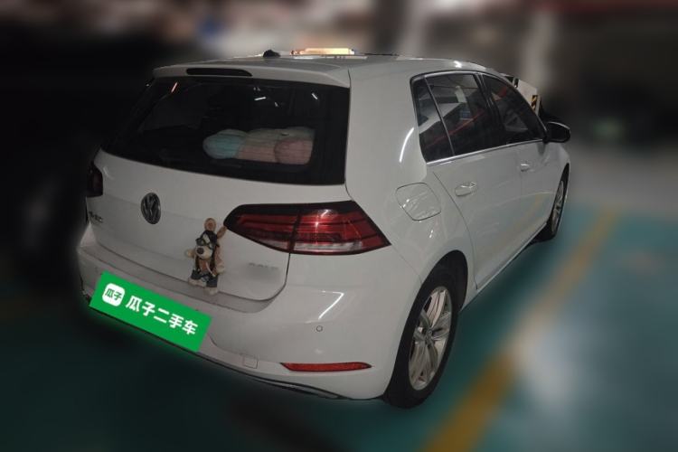 Used Volkswagen Golf 2019 280TSI DSG Comfort Version China V Standard Rear Right 45 Deg