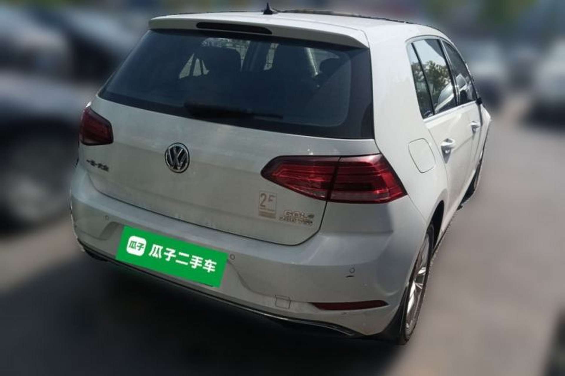Used Volkswagen Golf 2019 280TSI DSG Comfort Version China V Standard Rear Right 45 Deg