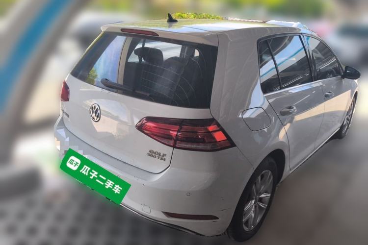 Used Volkswagen Golf 2019 280TSI DSG Comfort Version China V Standard Rear Right 45 Deg