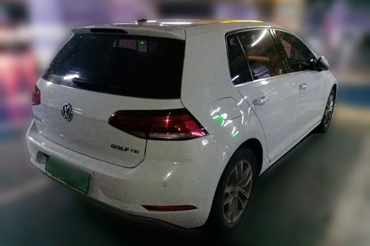 Used Volkswagen Golf 2019 280TSI DSG Comfort Version China V Standard Rear Right 45 Deg