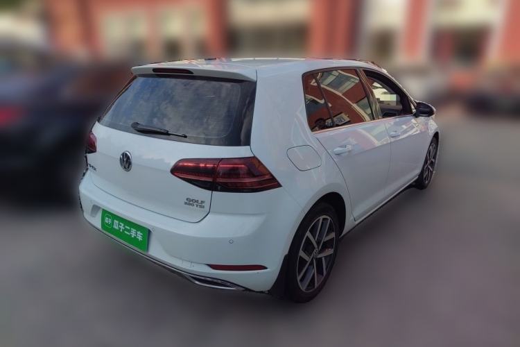 Used Volkswagen Golf 2019 280TSI DSG Luxury Version China V Standard Rear Right 45 Deg