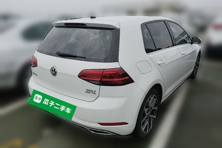 Used Volkswagen Golf 2019 280TSI DSG Luxury Version China VI Standard Rear Right 45 Deg
