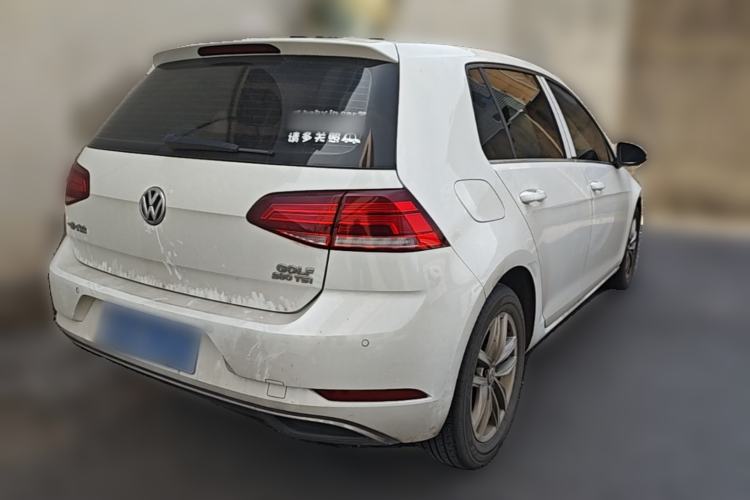 Used Volkswagen Golf 2019 280TSI DSG Comfort Version China VI Standard Rear Right 45 Deg