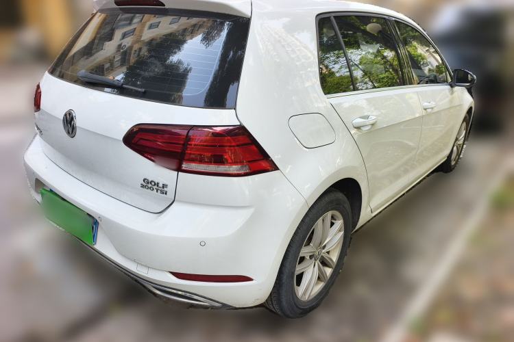 Used Volkswagen Golf 2019 200TSI DSG Comfort & Ambition Edition China VI Standard Rear Right 45 Deg