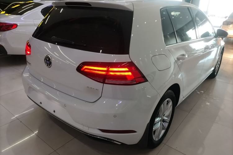 Used Volkswagen Golf 2019 280TSI DSG Comfort Version China VI Standard Rear Right 45 Deg