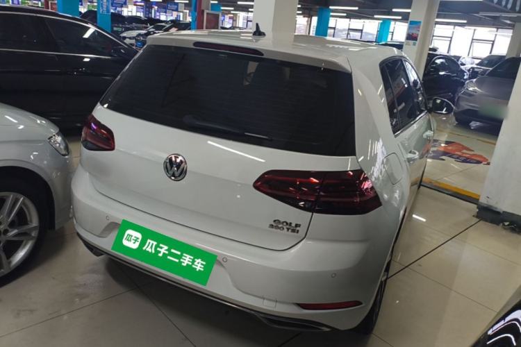 Used Volkswagen Golf 2019 280TSI DSG Luxury Version China VI Standard Rear Right 45 Deg