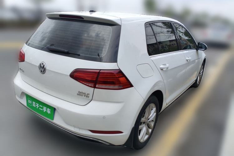 Used Volkswagen Golf 2019 280TSI DSG Comfort Version China VI Standard Rear Right 45 Deg