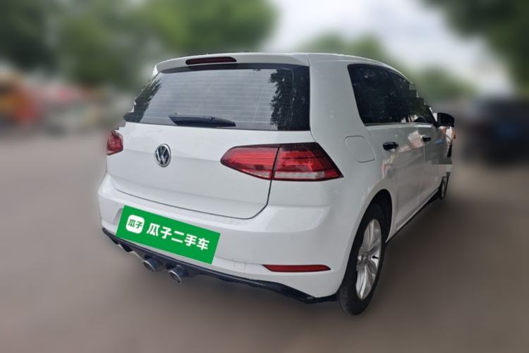 Used Volkswagen Golf 2019 200TSI DSG Comfort Version China VI Standard Rear Right 45 Deg