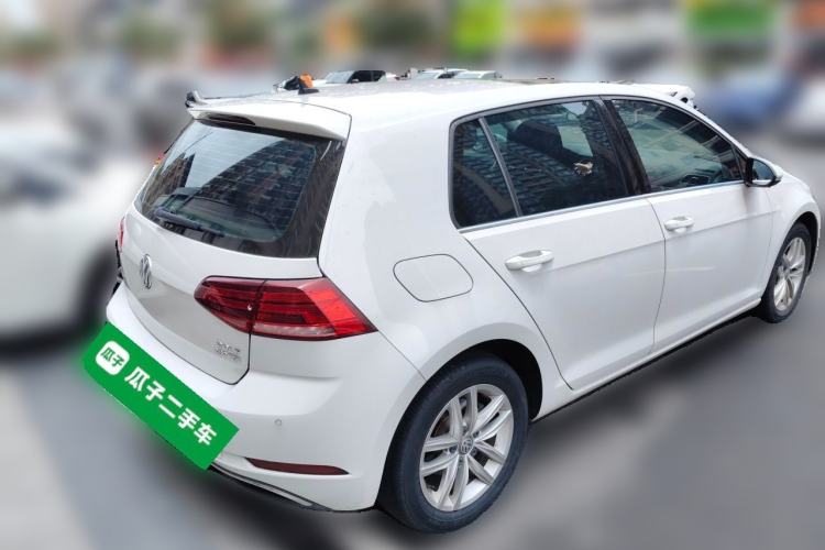 Used Volkswagen Golf 2019 280TSI DSG Comfort Version China VI Standard Rear Right 45 Deg