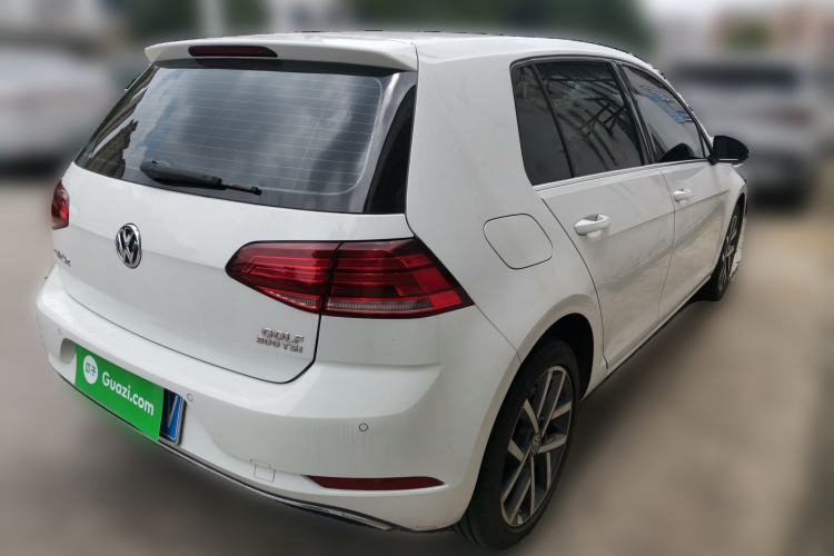 Used Volkswagen Golf 2019 200TSI DSG Comfort & Ambition Edition China VI Standard Rear Right 45 Deg