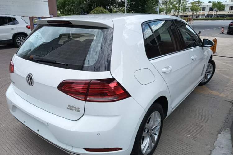 Used Volkswagen Golf 2019 280TSI DSG Comfort Version China VI Standard Rear Right 45 Deg