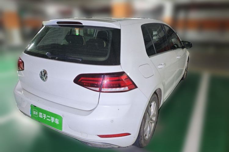 Used Volkswagen Golf 2019 280TSI DSG Comfort Version China V Standard Rear Right 45 Deg