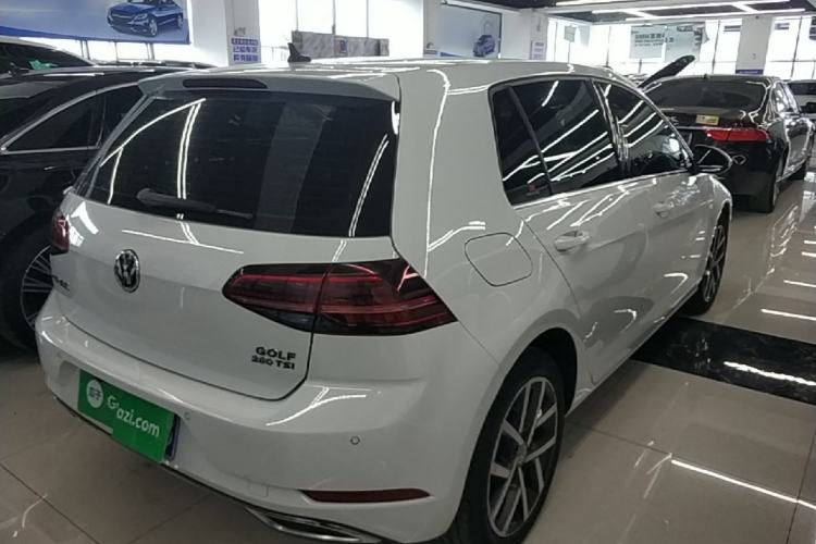 Used Volkswagen Golf 2019 280TSI DSG Luxury Version China V Standard Rear Right 45 Deg