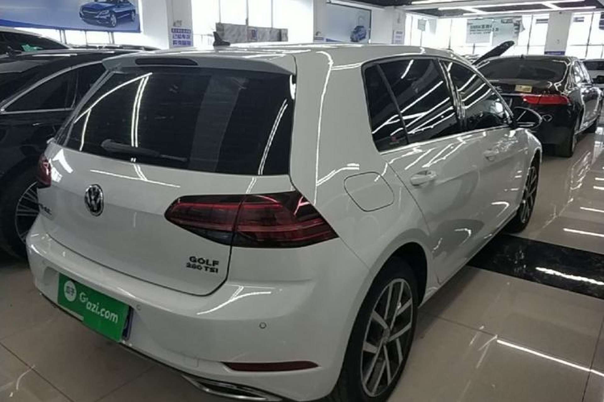 Used Volkswagen Golf 2019 280TSI DSG Luxury Version China V Standard Rear Right 45 Deg