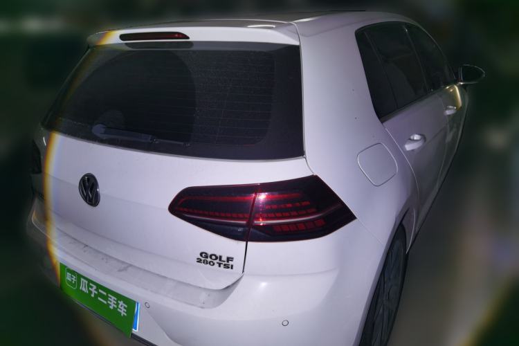 Used Volkswagen Golf 2019 280TSI DSG Luxury Version China V Standard Rear Right 45 Deg