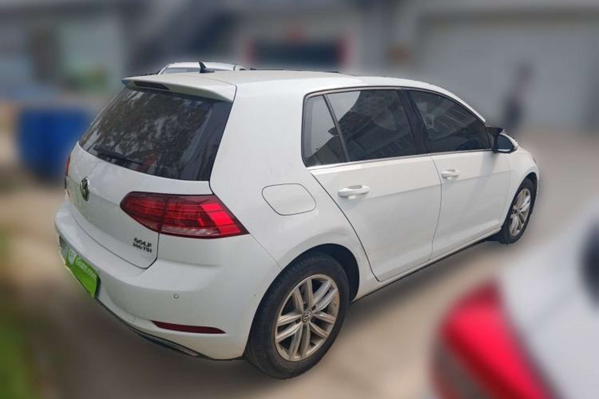 Used Volkswagen Golf 2019 280TSI DSG Comfort Version China VI Standard Rear Right 45 Deg