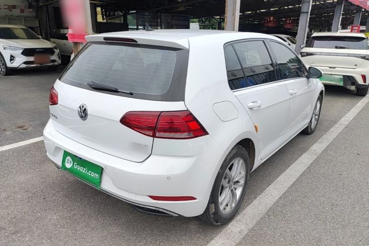 Used Volkswagen Golf 2019 280TSI DSG Comfort Version China VI Standard Rear Right 45 Deg