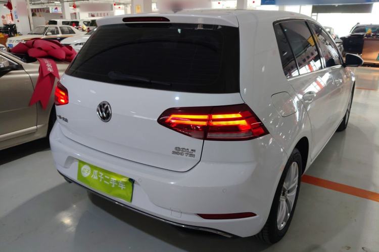 Used Volkswagen Golf 2019 200TSI DSG Comfort & Ambition Edition China VI Standard Rear Right 45 Deg