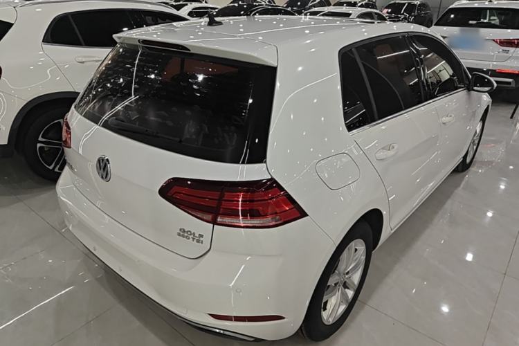 Used Volkswagen Golf 2019 280TSI DSG Comfort Version China V Standard Rear Right 45 Deg