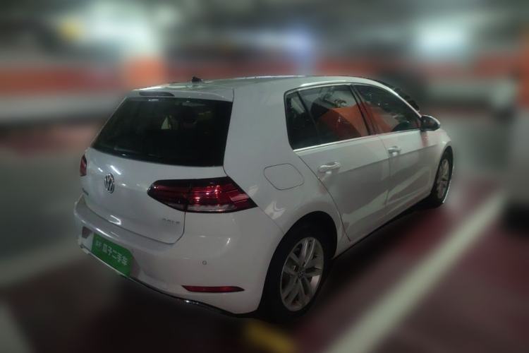 Used Volkswagen Golf 2019 280TSI DSG Comfort Version China V Standard Rear Right 45 Deg