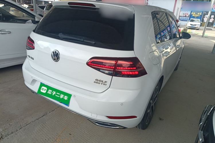 Used Volkswagen Golf 2019 280TSI DSG Luxury Version China VI Standard Rear Right 45 Deg