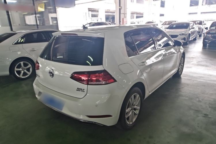 Used Volkswagen Golf 2019 200TSI DSG Comfort & Ambition Edition China VI Standard Rear Right 45 Deg