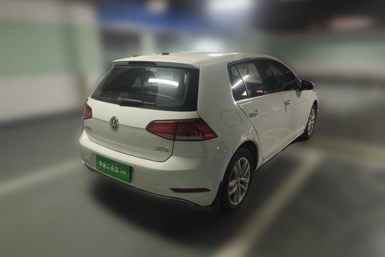 Used Volkswagen Golf 2019 280TSI DSG Comfort Version China VI Standard Rear Right 45 Deg