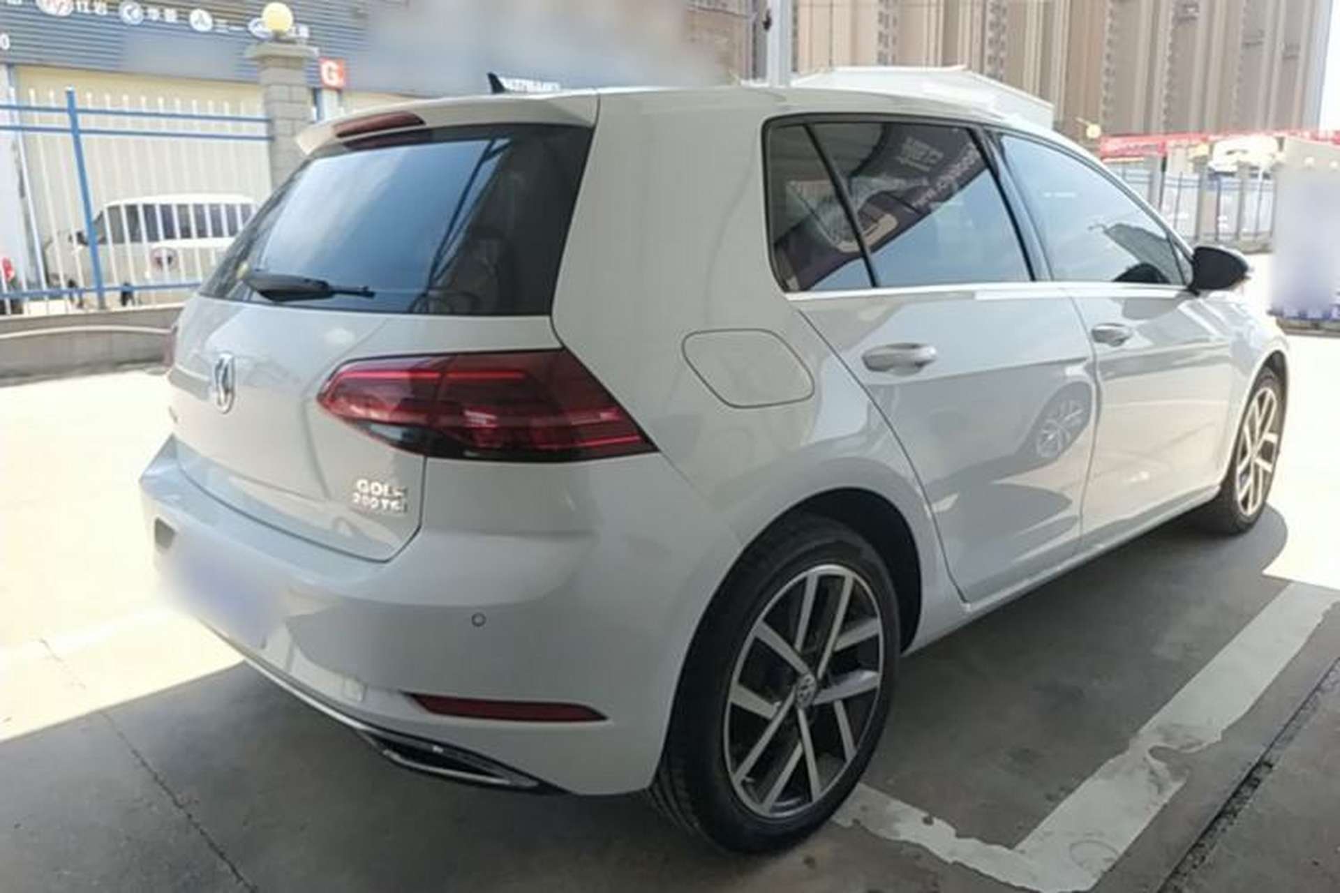 Used Volkswagen Golf 2019 280TSI DSG Luxury Version China V Standard Rear Right 45 Deg