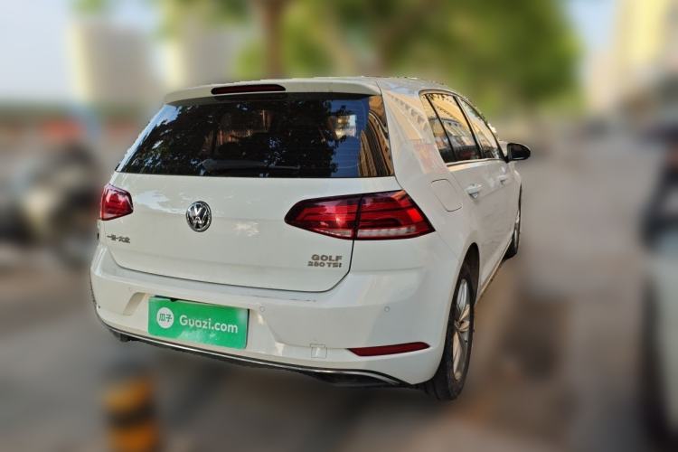 Used Volkswagen Golf 2019 280TSI DSG Comfort Version China V Standard Rear Right 45 Deg