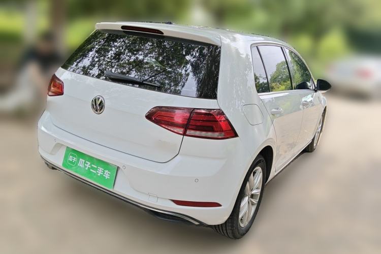 Used Volkswagen Golf 2019 280TSI DSG Comfort Version China V Standard Rear Right 45 Deg