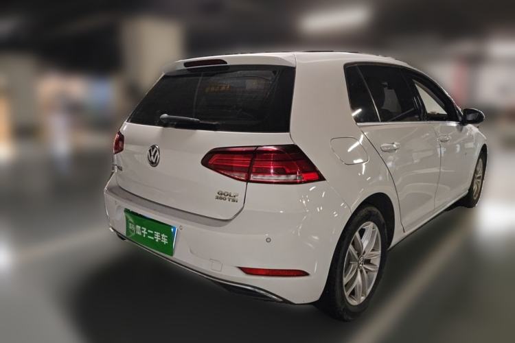 Used Volkswagen Golf 2019 280TSI DSG Comfort Version China V Standard Rear Right 45 Deg