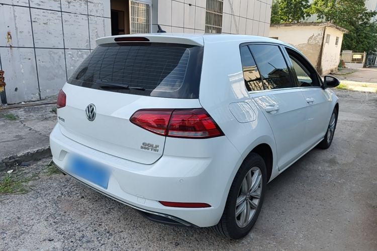 Used Volkswagen Golf 2019 280TSI DSG Comfort Version China V Standard Rear Right 45 Deg