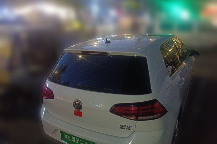 Used Volkswagen Golf 2019 1.6L Automatic Comfort Model China V Standard Rear Right 45 Deg