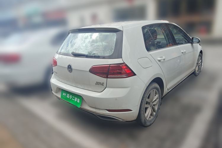Used Volkswagen Golf 2019 200TSI DSG Comfort Version China VI Standard Rear Right 45 Deg
