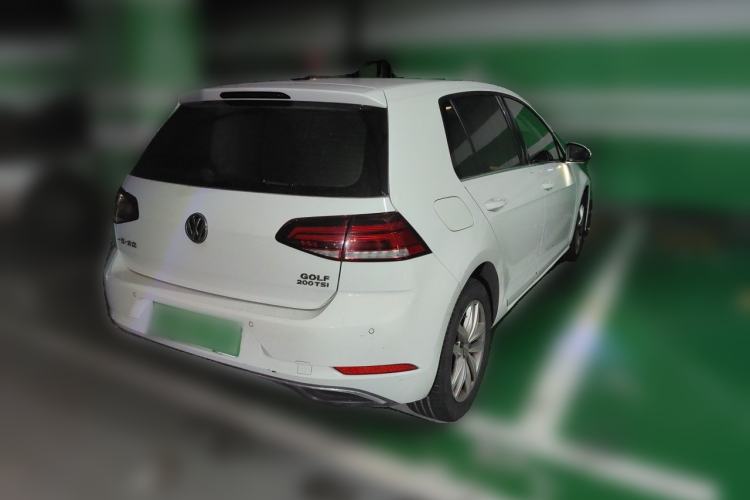 Used Volkswagen Golf 2019 200TSI DSG Comfort & Ambition Edition China VI Standard Rear Right 45 Deg