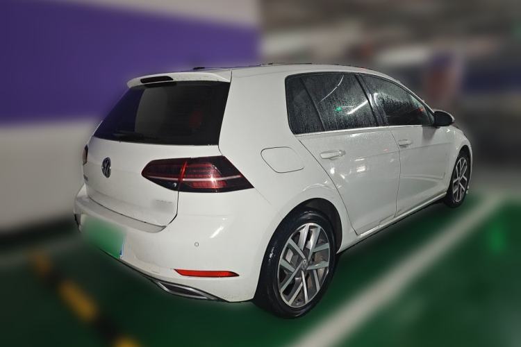 Used Volkswagen Golf 2019 280TSI DSG Luxury Version China VI Standard Rear Right 45 Deg