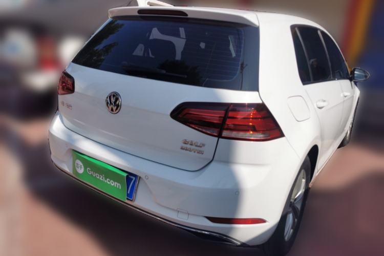 Used Volkswagen Golf 2019 280TSI DSG Comfort Version China VI Standard Rear Right 45 Deg