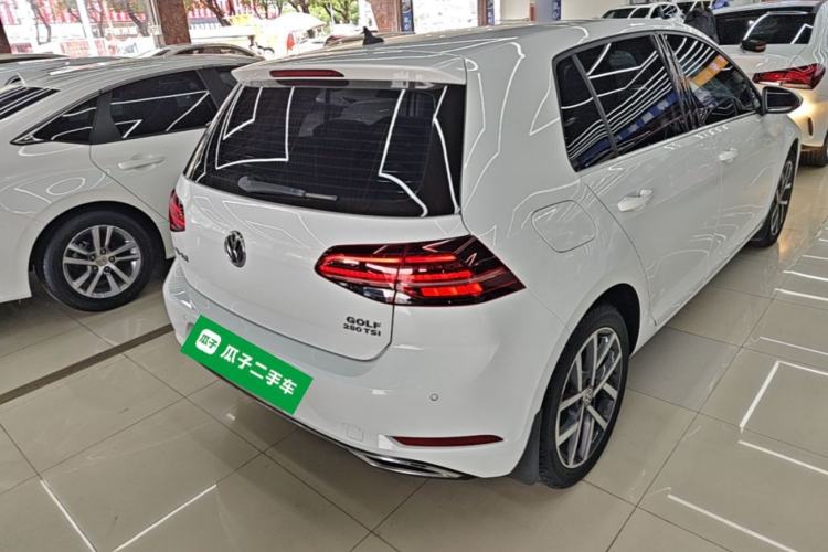 Used Volkswagen Golf 2019 280TSI DSG Luxury Version China VI Standard Rear Right 45 Deg